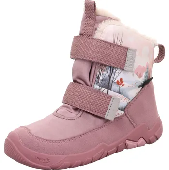 Dívčí zimní obuv Zimní obuv 1-006039-8500 Superfit Trace, lila/rosa Velikost: 32