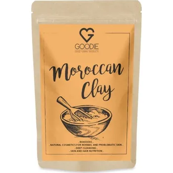 Pleťová maska MAROCKÝ JÍL - RHASSOUL - JÍLOVÁ MASKA 140 g GOODIE