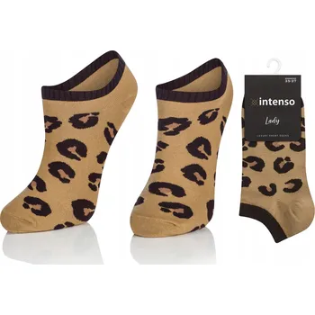 Dámské ponožky DÁMSKÉ BAVLNĚNÉ KOTNÍKOVÉ PONOŽKY INTENSO vel. 35-37