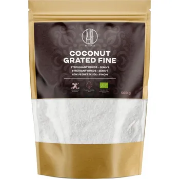 Kokos strouhaný - jemný BIO - Coconut Grated Fine 500 g BRAINMAX