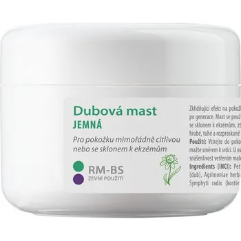 Bylinářství-kořenářství s.r.o. - JUKL Dubová mast jemná | RM–BS varianty DĚDEK KOŘENÁŘ - NOVY s.r.o. Balení 2: 100 ml