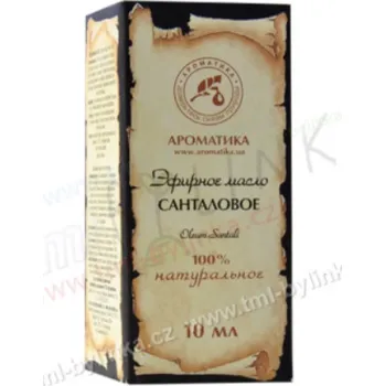 Vůně do bytu AROMATIKA Éterický olej SANTALOVÉ DŘEVO 10ml