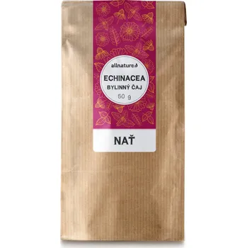 Horký nápoj ECHINACEA bylinný čaj 50 g ALLNATURE