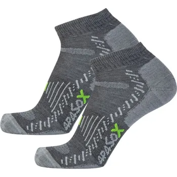 Dámské ponožky APASOX ELBRUS low šedý 2 páry 43-47