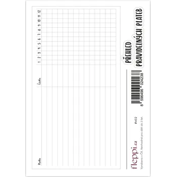 samolepka Fleppi Samolepky Přehled pravidelných plateb