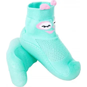 Capáčky Ponožkoboty od YO CLUB mintové, SOVA Velikost: 21