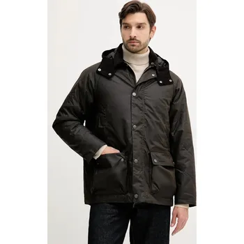 Pánská bunda Bunda Barbour BEAUFORT hnědá barva, přechodná, oversize, MWX2347 89X, vel. XL