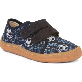 Dětská treková obuv Tenisky/plátěnky Froddo - G1700379-9, fotbal blue+ Velikost: 34