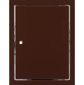 Revizní dvířka Revizní dvířka kovová RDH 150x300 čtyřhran, hnedá