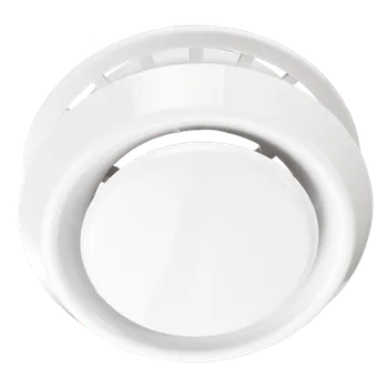 Větrací mřížka Plastový anemostat A 100 VRF, s přírubou