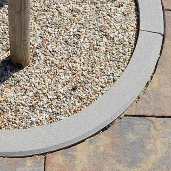 Zahradní obrubník Obrubník Best Linea poloměr 0,5 vnější přírodní, 80x250x500mm