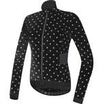 Dotout dámská cyklistická bunda tempo jacket - black/white Velikost: L