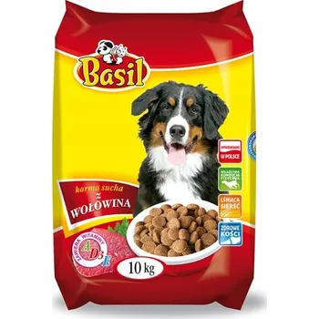 Krmivo pro psa Suché Krmivo Basil 10 kg s hovězím masem pro psy 1 Ks .