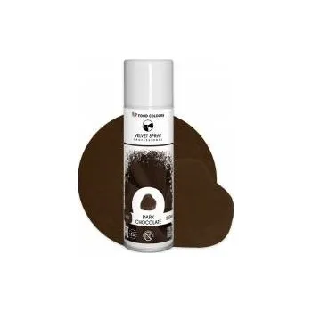 Food Colours Polsko Food Colours sametový sprej Dark Chocolate (250 ml) ▹
