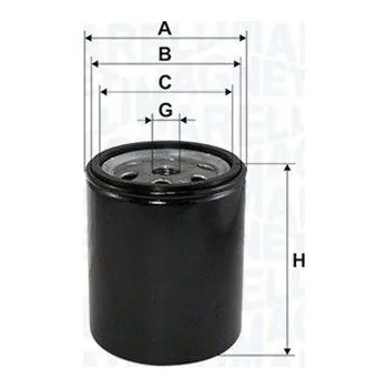 Palivový filtr Palivový filtr MAGNETI MARELLI 153071762561