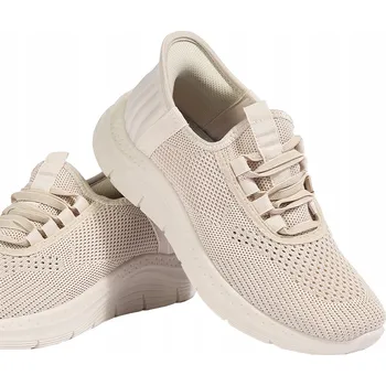 Dámské tenisky Dámské béžové tenisky, lehké a pohodlné sportovní boty na platformě, velikost 40