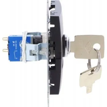 vypínač Vypínač jednoduchý Klasik, Podomítkový Kontakt-simon černý DW1K.01/49