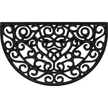 Rohožka Rohožka půlkruhová, 45x75 cm, gumová