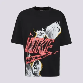 Pánské tričko Jordan Tričko M J Reissue Ovsz Ss Crew Černá Xl