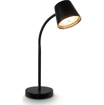 Lampička BRILONER Biwo LED bezdrátová stolní lampička, stmívatelná, nastavitelná, černá 7502015