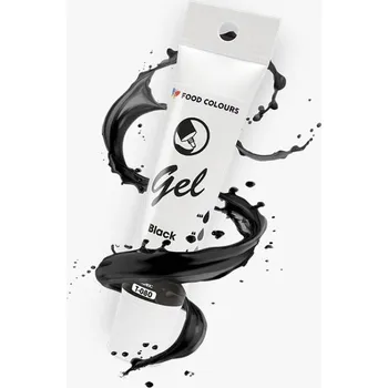Food Colours gelová barva tuba Black 30 g ♡