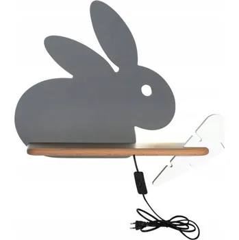 Nástěnné svítidlo Nástěnné svítidlo Candellux Lighting s integrovaným LED zdrojem, šedé