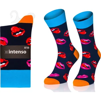 Pánská móda Intenso Ponožky 1917_Usta, vícebarevné, velikost 44-46