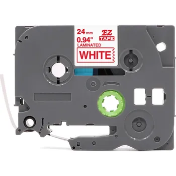 Pásek do tiskárny Páska do Brother TZ-252 24mm 8m Bílá TZe-252