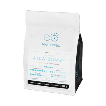 Káva Káva Aromaniac Etiopie Ayla Bombe - zrnková, 250 g