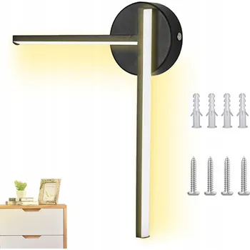 Nástěnné svítidlo LED KINKIET 16W 1800LM NEUTRÁLNÍ BÍLÁ pro obývák, chodbu, schodiště