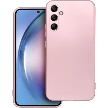 Pouzdro na mobilní telefon METALLIC Soft Case pouzdro / kryt pro Samsung Galaxy A15 4G / A15 5G pink / růžová