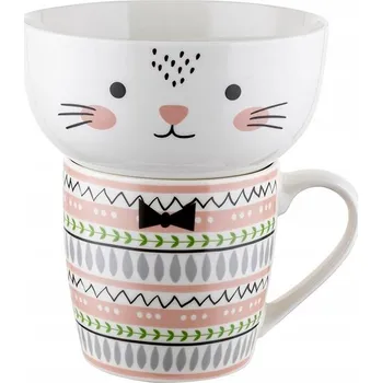 Hrnek Florina luna porcelán 1 ml