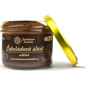 Čokoláda ČOKOLÁDOVÁ SLAST MLÉČNÁ 190 g ČOKOLÁDOVNA TROUBELICE