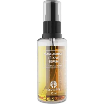 Kosmetika MANDARINKA tělové sérum crystals series 50 ml RENOVALITY