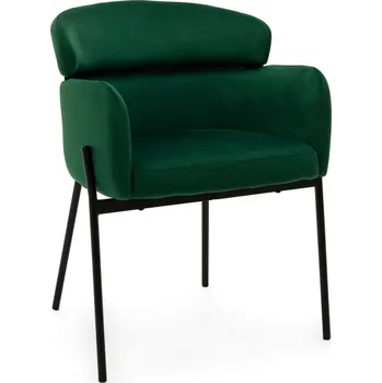 Jídelní židle Židle New Home velur zelená 1 ks