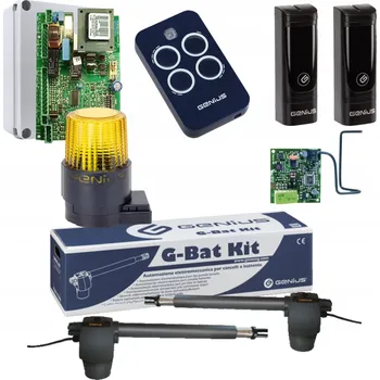 Pohon pro dvoukřídlé brány Genius wjazdowej przesuwnej dwuskrzydłowej 230 V