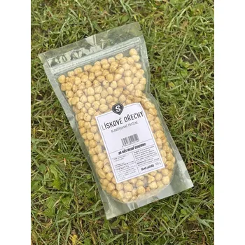 LÍSKOVÉ OŘECHY LOUPANÉ - blanšírované pražené 500 g SVĚT PLODŮ