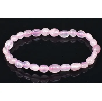 RŮŽENÍN - náramek z kamenů - MINERÁLNÍ KAMENY