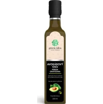 Rostlinný olej Avokádový olej 250 ml Topvet GREEN IDEA