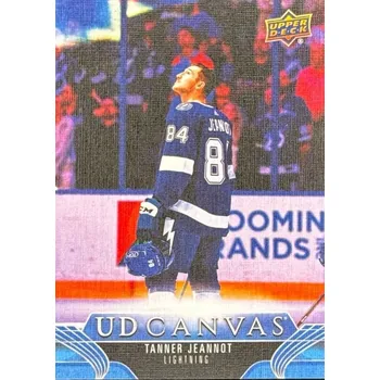 Karetní hra insert karta TANNER JEANNOT 23-24 UD Ser. 2 Canvas číslo C193
