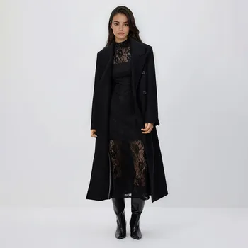 Dámské šaty Reserved - Krajkové maxi šaty - černý - 981GA-99X - 981GA-99X-M