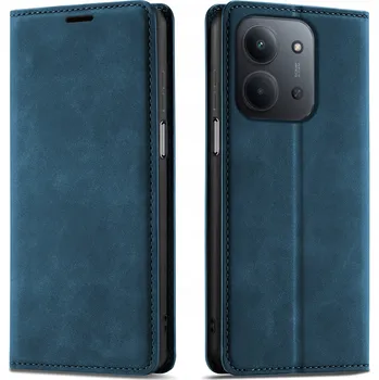 Pouzdro na mobilní telefon FLIPOVÉ POUZDRO pro Xiaomi Redmi 15C, Magnetické, Kožené + Sklo 9H