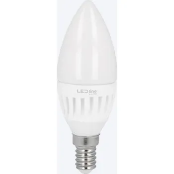 Žárovka LED žárovka E14 9W 3000K 1260lm 170-250V C37 SVÍČKA DIM Stmívatelná