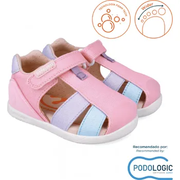 Chlapecké sandály Sandále Biomecanics 252192-A164, Metalizada Lila Velikost: 21