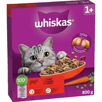 Krmivo pro kočku 2x800g Whiskas 1+ Hovězí
