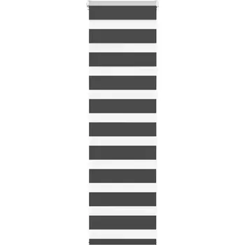 Roleta Zebra roleta, černá, šířka látky 35,9 cm, polyester