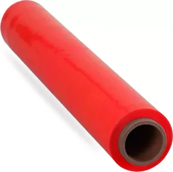 Obalový materiál Strečová fólie 50 cm × 23 µm – červená, 2,5 kg