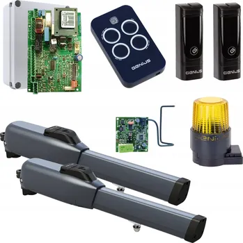 Pohon pro dvoukřídlé brány Genius wjazdowej przesuwnej dwuskrzydłowej 230 V