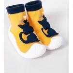 Ponožkoboty od YO CLUB žlutá,tmavě modrá, KOČKA Velikost: 22