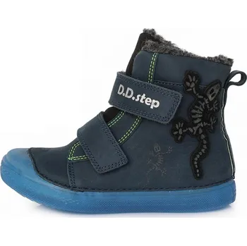 Chlapecká obuv D.D.Step Zimní obuv D.D. STEP Royal blue W049-236 - Modrá reflexní Velikost: 28